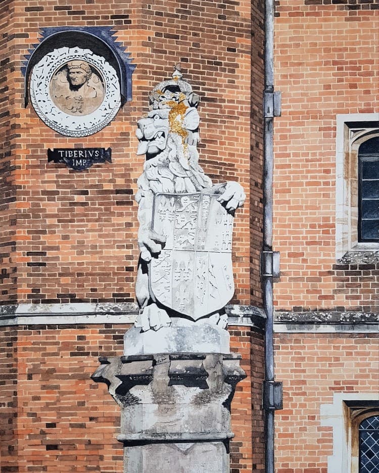 Tiberius and King's Crowned Lion