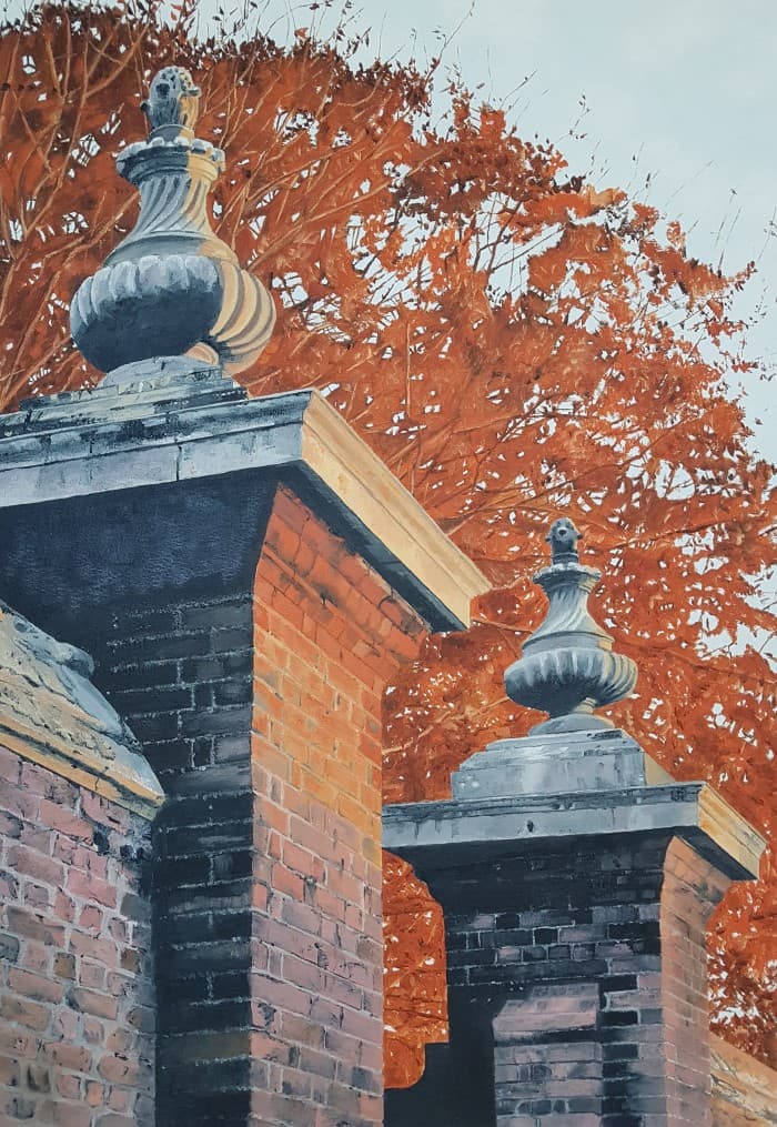 Autumn, Garden Gateway