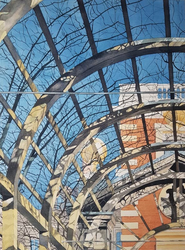 Winter in the Privy Garden